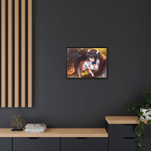 Load image into Gallery viewer, Bell and Hestia Canvas Framed Art Print