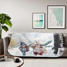 Load image into Gallery viewer, Anime Made In A Sherpa Blanket