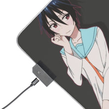 Load image into Gallery viewer, Nisekoi Seishirou Tsugumi RGB LED Mouse Pad (Desk Mat)