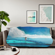Load image into Gallery viewer, Anime Spirited Away Sherpa Blanket