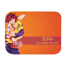 Load image into Gallery viewer, Sora (No Game No Life) Sherpa Blanket