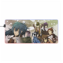 Load image into Gallery viewer, Hakuouki Shinsengumi Kitan RGB LED Mouse Pad (Desk Mat)