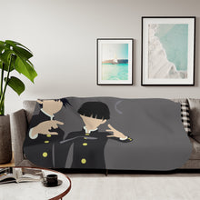 Load image into Gallery viewer, Mob Psycho 100 Shigeo Kageyama, Ritsu Kageyama Sherpa Blanket