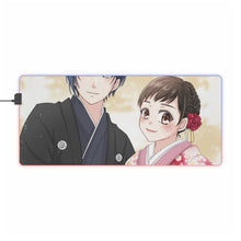 Load image into Gallery viewer, To Become a Real Heroine! The Unpopular Girl and the Secret Task RGB LED Mouse Pad (Desk Mat)
