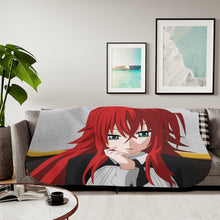 Load image into Gallery viewer, Rias Gremory Sherpa Blanket