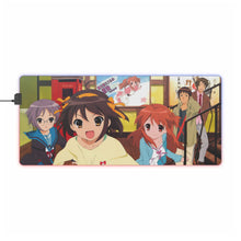 Load image into Gallery viewer, The Melancholy Of Haruhi Suzumiya RGB LED Mouse Pad (Desk Mat)