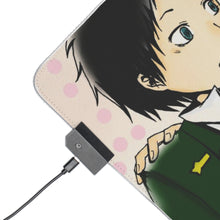Load image into Gallery viewer, Durarara!! Masaomi Kida, Anri Sonohara RGB LED Mouse Pad (Desk Mat)