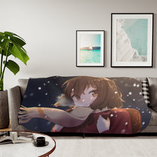 Load image into Gallery viewer, Anime ERASED Sherpa Blanket