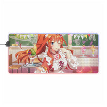 Load image into Gallery viewer, Itsuki Nakano RGB LED Mouse Pad (Desk Mat)
