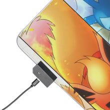 Load image into Gallery viewer, Eeveelution RGB LED Mouse Pad (Desk Mat)
