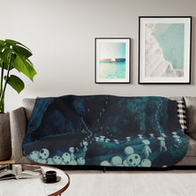 Load image into Gallery viewer, Anime Princess Mononoker Sherpa Blanket