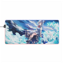 Load image into Gallery viewer, Touhou Ice Queen RGB LED Mouse Pad (Desk Mat)