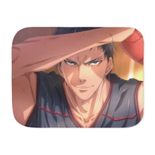 Load image into Gallery viewer, Kuroko's Basketball Daiki Aomine Sherpa Blanket