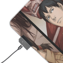 Load image into Gallery viewer, Anime Attack On Titan RGB LED Mouse Pad (Desk Mat)