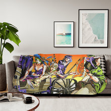 Load image into Gallery viewer, JoJo's Bizarre Adventure: 1-7 Sherpa Blanket