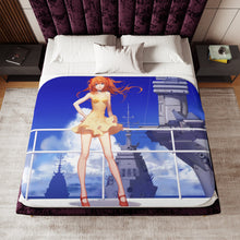 Load image into Gallery viewer, Anime Neon Genesis Evangelion Sherpa Blanket