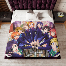 Load image into Gallery viewer, Anime Love Live! Sherpa Blanket