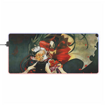 Load image into Gallery viewer, Pandora Hearts Alice Baskerville, Oz Vessalius RGB LED Mouse Pad (Desk Mat)