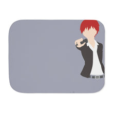 Load image into Gallery viewer, Assassination Classroom Karma Akabane Sherpa Blanket