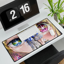Load image into Gallery viewer, Aqua & Ruby Mouse Pad (Desk Mat)
