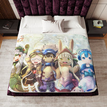 Load image into Gallery viewer, Anime Made In Abyss Sherpa Blanket