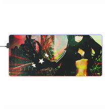 Load image into Gallery viewer, Black Rock Shooter RGB LED Mouse Pad (Desk Mat)