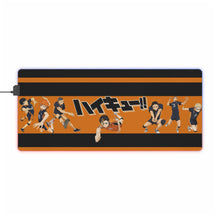 Load image into Gallery viewer, Haikyu!! RGB LED Mouse Pad (Desk Mat)