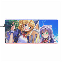 Load image into Gallery viewer, Rokudenashi Majutsu Koushi To Akashic Records Sistine Fibel, Rumia Tingel RGB LED Mouse Pad (Desk Mat)