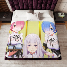 Load image into Gallery viewer, Anime Re:ZERO -Starting Life in Another World- Sherpa Blanket