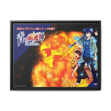 Load image into Gallery viewer, Blue Exorcist Rin Okumura, Yukio Okumura Canvas Framed Art Print