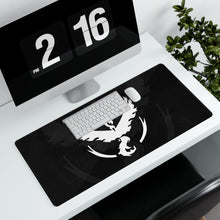 Load image into Gallery viewer, Team Valor in black and white Mouse Pad (Desk Mat)
