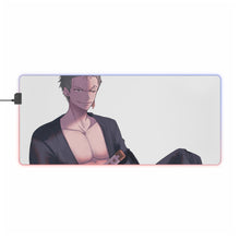 Load image into Gallery viewer, One Piece Roronoa Zoro RGB LED Mouse Pad (Desk Mat)