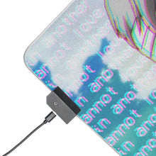 Load image into Gallery viewer, Neon Genesis Evangelion - Rei Ayanami RGB LED Mouse Pad (Desk Mat)