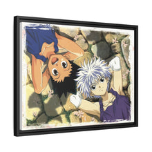 Load image into Gallery viewer, Hunter x Hunter Killua Zoldyck, Gon Freecss Canvas Framed Art Print