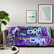 Load image into Gallery viewer, Jojo's Bizarre Adventure Sherpa Blanket