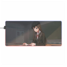 Load image into Gallery viewer, My Teen Romantic Comedy SNAFU Yukino Yukinoshita RGB LED Mouse Pad (Desk Mat)