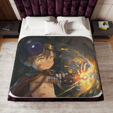Load image into Gallery viewer, Anime Made In Abyss Sherpa Blanket