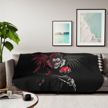 Load image into Gallery viewer, Ryuk (Death Note) Sherpa Blanket