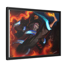 Load image into Gallery viewer, Fire Force Shinra Kusakabe Canvas Framed Art Print