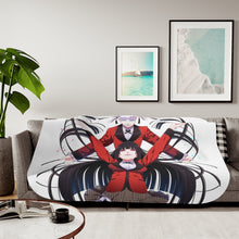 Load image into Gallery viewer, Yumeko Jabami and Kirari Momobami Sherpa Blanket