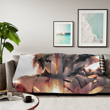 Load image into Gallery viewer, Fate/Apocrypha Saber Sherpa Blanket