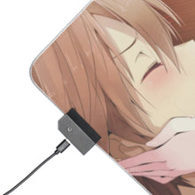 Load image into Gallery viewer, Guilty Crown Inori Yuzuriha RGB LED Mouse Pad (Desk Mat)