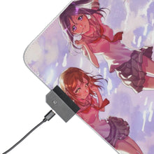 Load image into Gallery viewer, Aqours RGB LED Mouse Pad (Desk Mat)
