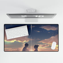 Load image into Gallery viewer, Taki and Mitsuha (Your Name) Mouse Pad (Desk Mat)
