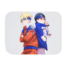 Load image into Gallery viewer, Boruto Sherpa Blanket