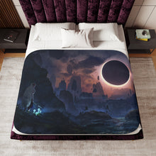 Load image into Gallery viewer, Princess Mononoke Sherpa Blanket