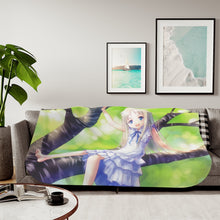 Load image into Gallery viewer, Anohana Meiko Honma Sherpa Blanket