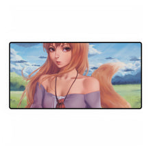Load image into Gallery viewer, Anime Spice and Wolf Mouse Pad (Desk Mat)