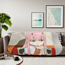 Load image into Gallery viewer, Dead Stare Sherpa Blanket