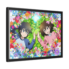 Load image into Gallery viewer, Anime ERASED Canvas Framed Art Print